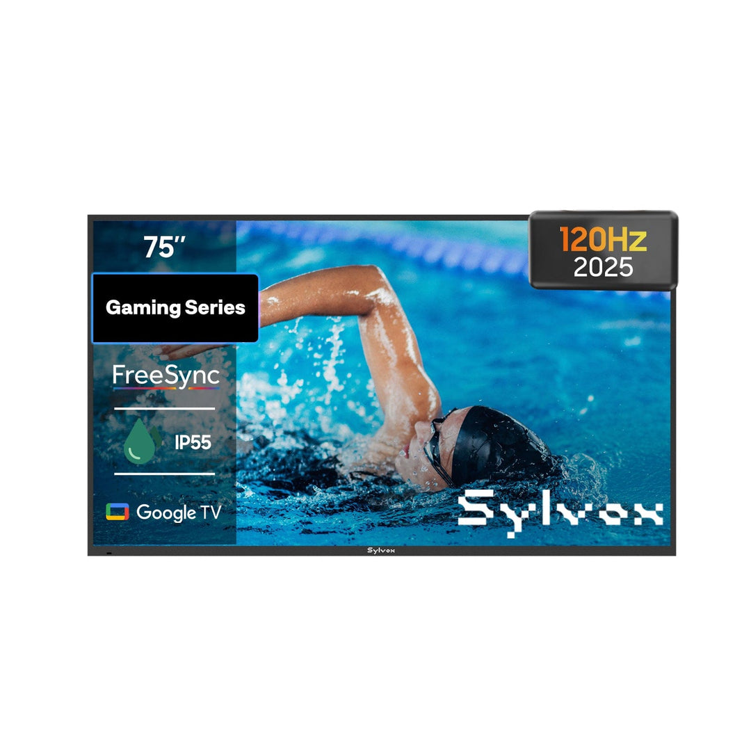 Waterproof Outdoor TV 75 inches - Gaming Series 2026 (120HZ)