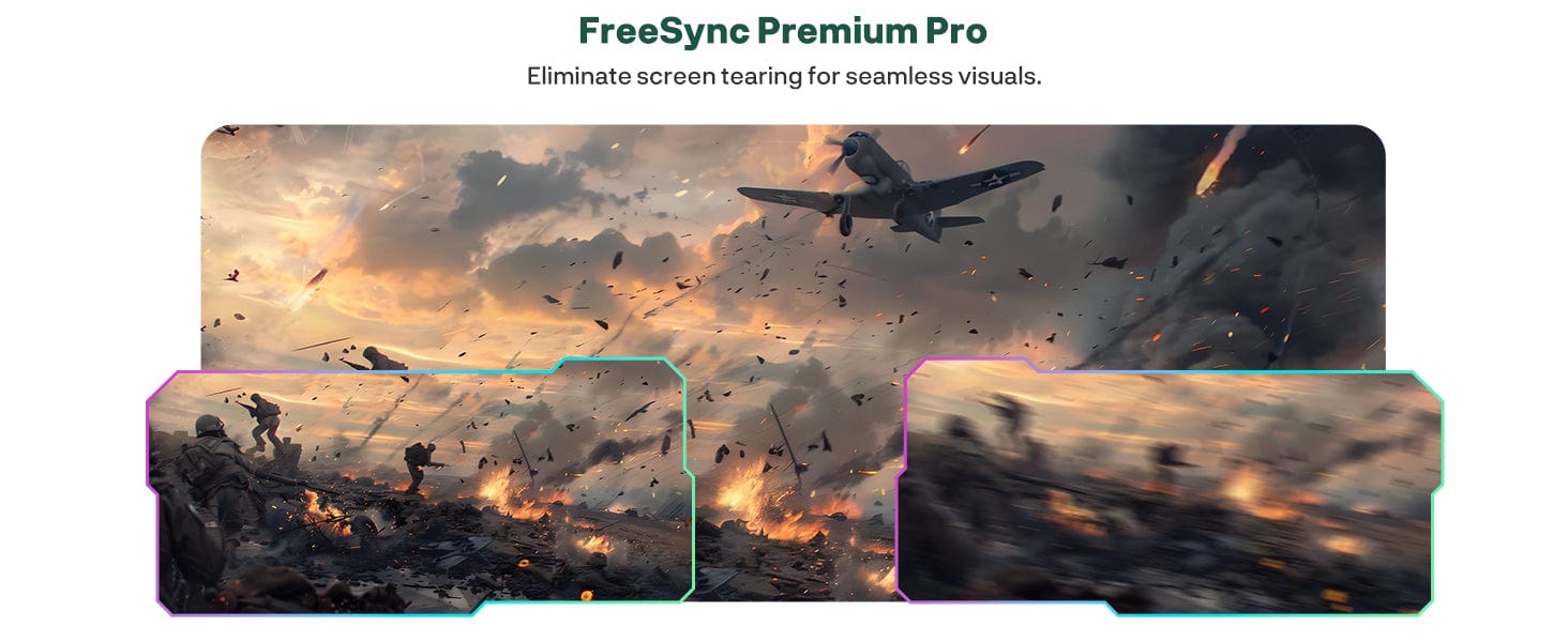 دعم تقنية FreeSync Premium Pro للألعاب في تلفزيون Sylvox