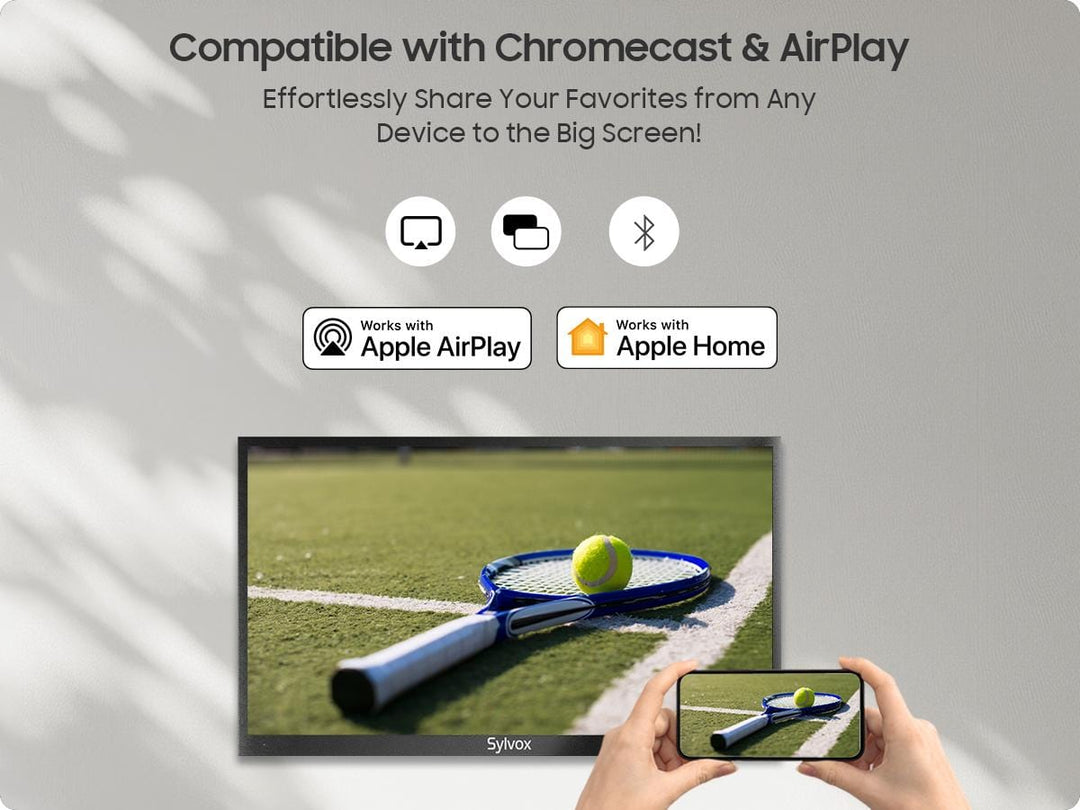 تلفازات Chromecast المدمجة تدعم أيضاً AirPlay