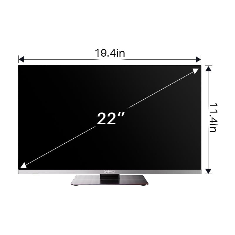 22-inch Smart RV TV 12 Volt - Limo Series (with DVD player)