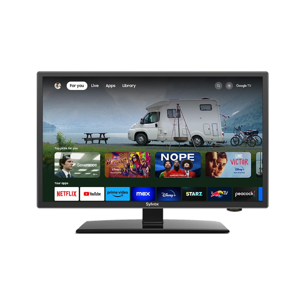 24-inch Smart RV TV 12 Volt (Google TV) - Vehicle Series