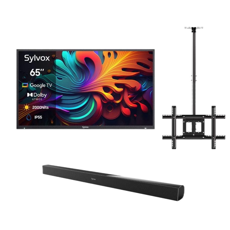 تلفزيون خارجي QLED فاخر 65 بوصة (Google TV) - سلسلة Pool Pro QLED 2.0 لعام 2026
