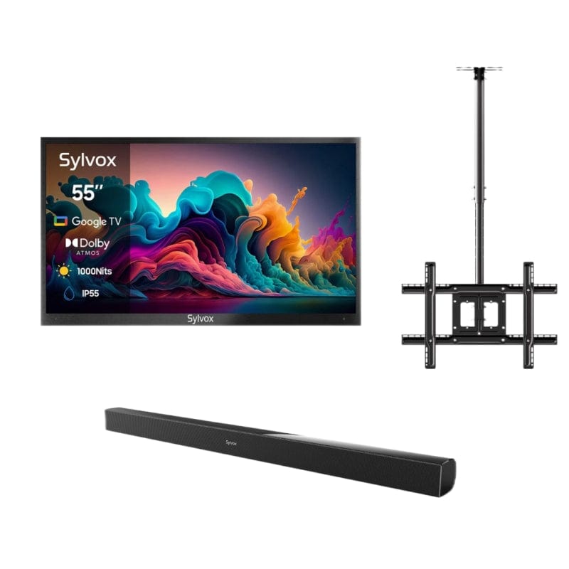 تلفزيون خارجي QLED متطور 55 بوصة (Google TV) - Deck Pro QLED 3.0 لعام 2026
