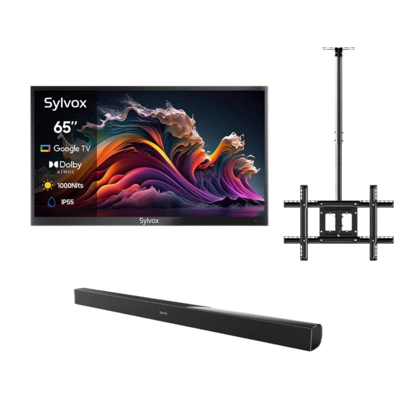 تلفزيون خارجي QLED متطور 65 بوصة (Google TV) - Deck Pro QLED 3.0 لعام 2026