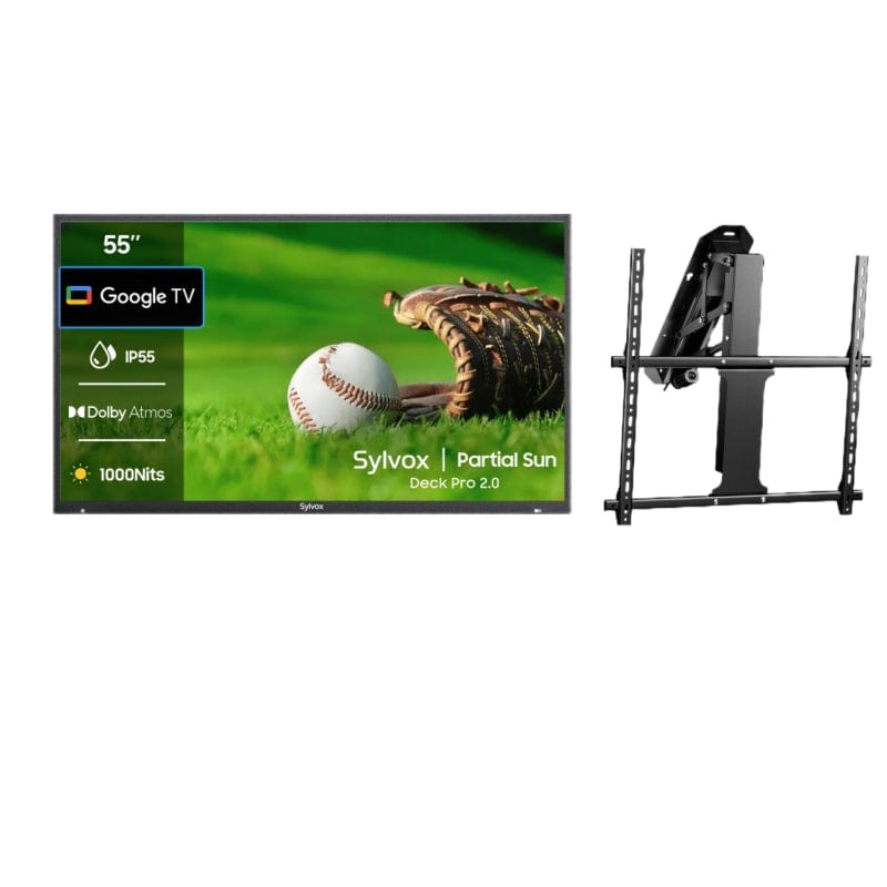 TV+Motorized Ceiling Mount