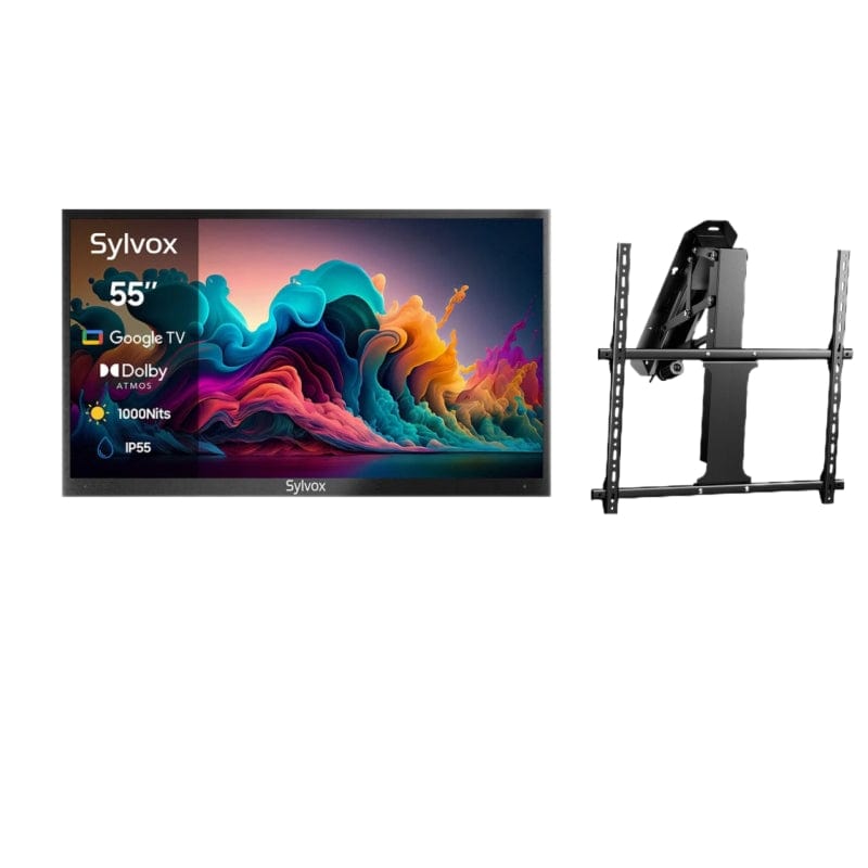 TV+Motorized Ceiling Mount