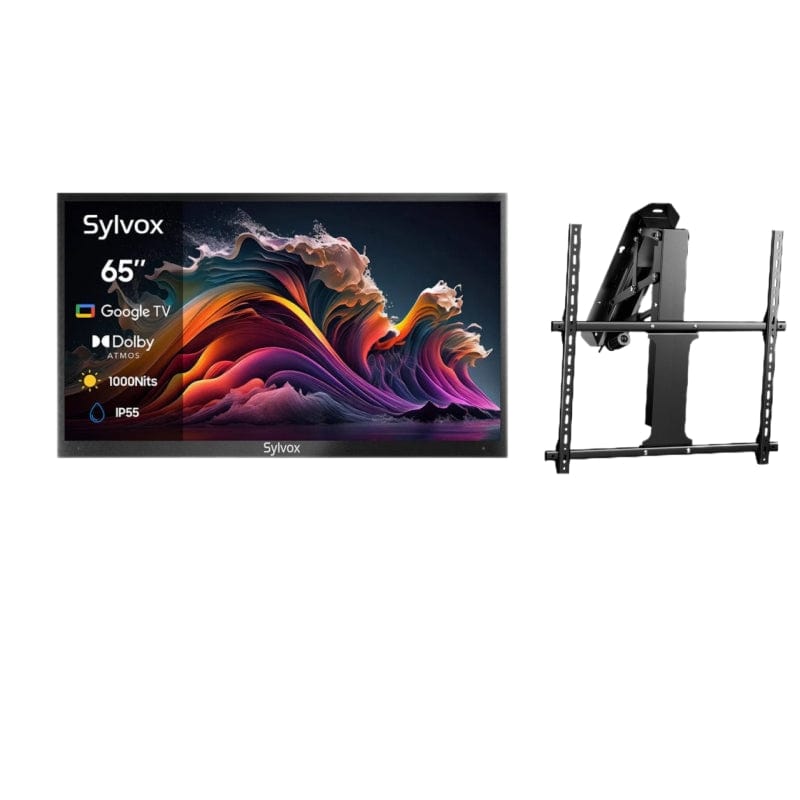 TV+Motorized Ceiling Mount
