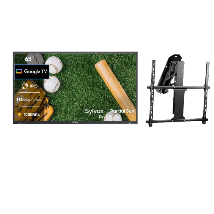 TV+Motorized Ceiling Mount