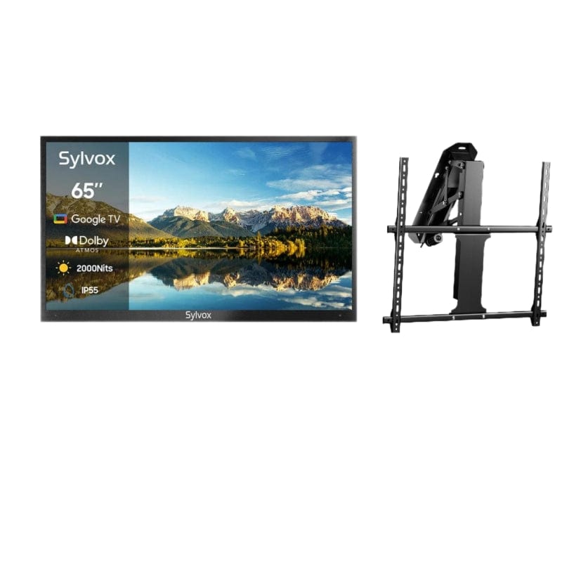 TV+Motorized Ceiling Mount