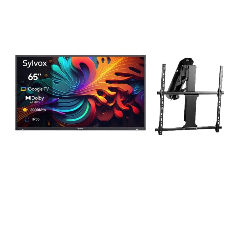 TV+Motorized Ceiling Mount