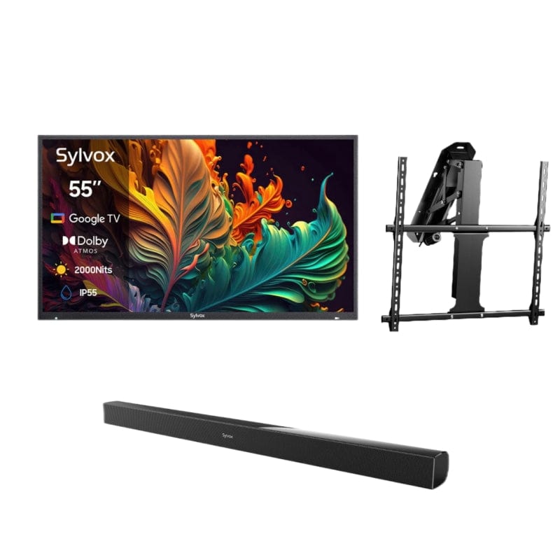 تلفزيون خارجي QLED فاخر 55 بوصة (Google TV) - سلسلة Pool Pro QLED 2.0 لعام 2026