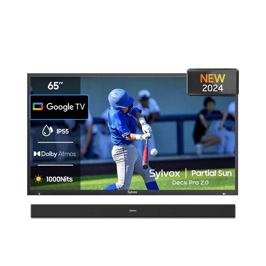 تلفزيون خارجي 75 بوصة (Google TV) - موديل Deck Pro 3.0 لعام 2026