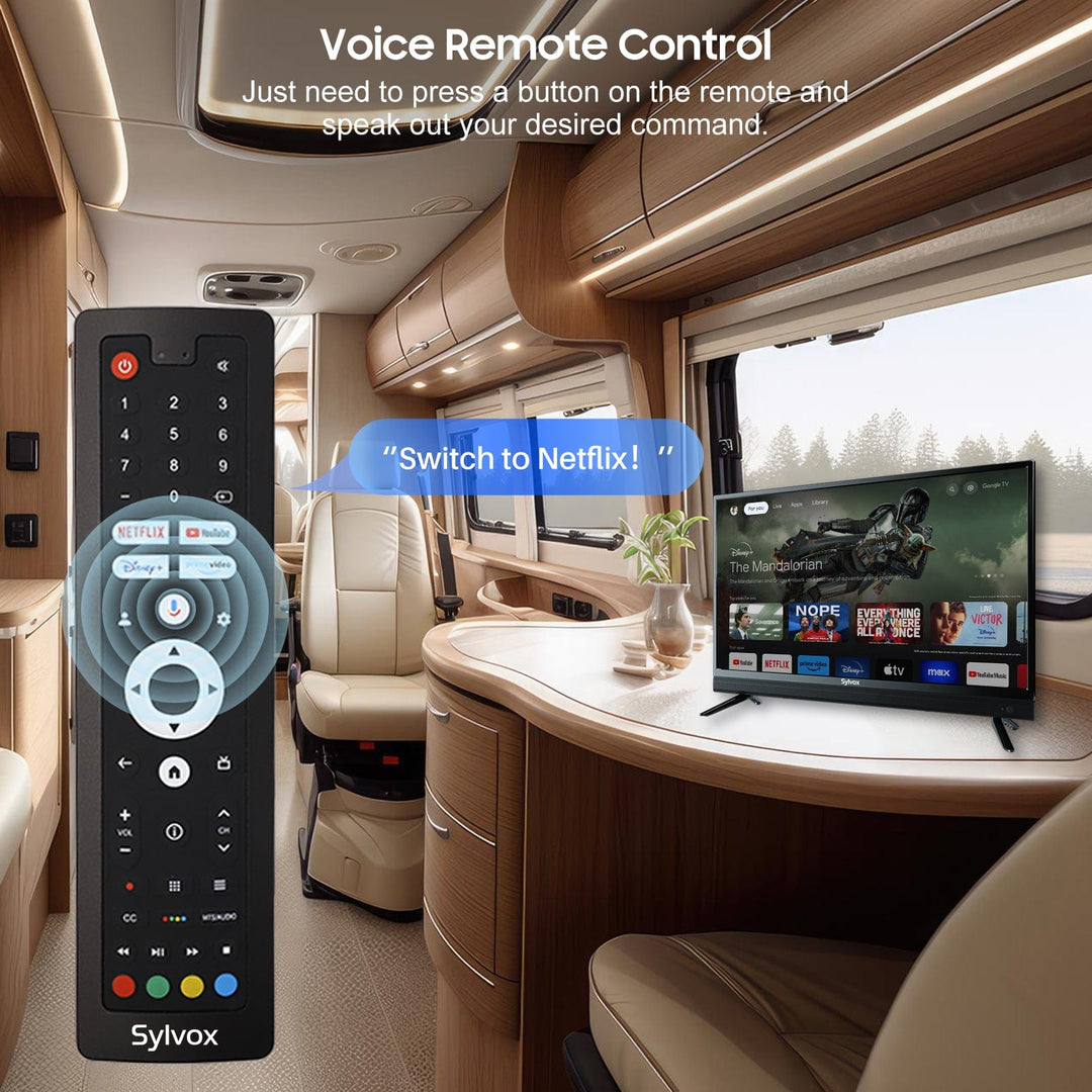 32-inch Smart RV TV 12 Volt (Google TV) - Vehicle Series