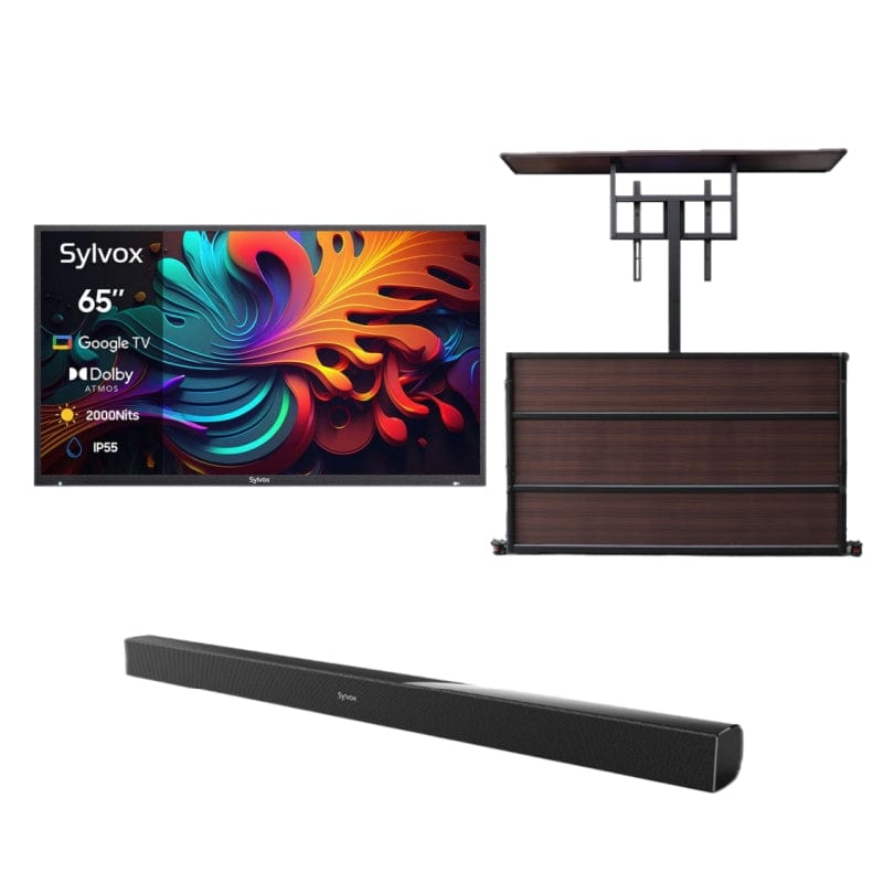 تلفزيون خارجي QLED فاخر 65 بوصة (Google TV) - سلسلة Pool Pro QLED 2.0 لعام 2026