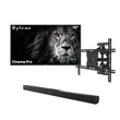 Sylvox Cinema Pro تلفزيون خارجي Helio QLED مقاس 75 بوصة (120HZ، 3500 نيت)