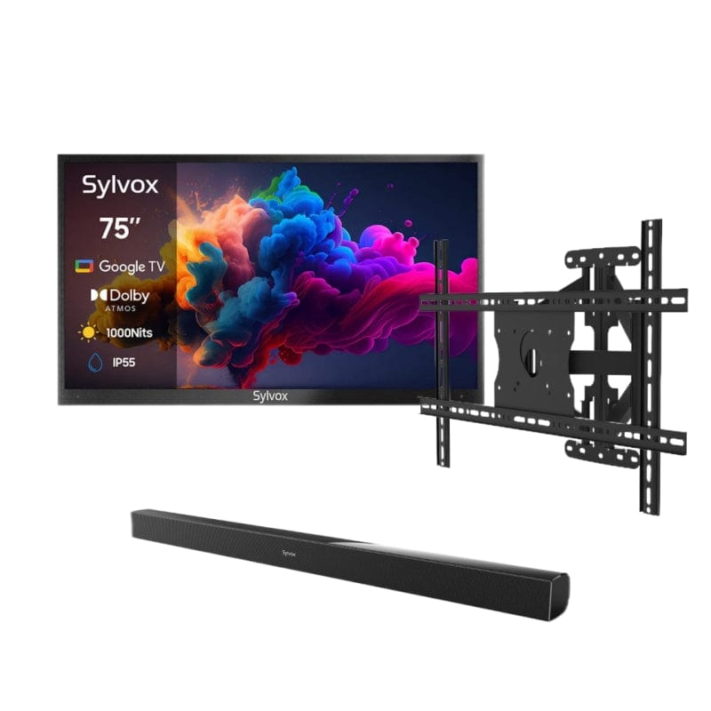 تلفزيون خارجي QLED متطور 75 بوصة (Google TV) - Deck Pro QLED 3.0 لعام 2026