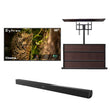 Sylvox Cinema تلفزيون خارجي Helio QLED مقاس 65 بوصة - موديل 2026 (120HZ و 2000 نيت)