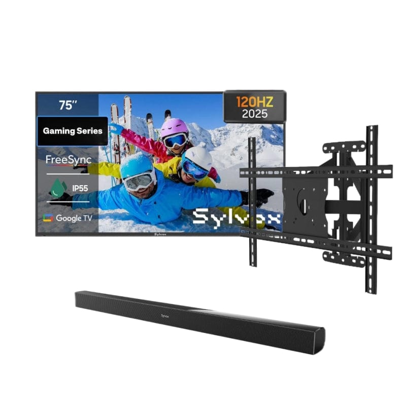 Waterproof Outdoor TV 75 inches - Gaming Series 2026 (120HZ)