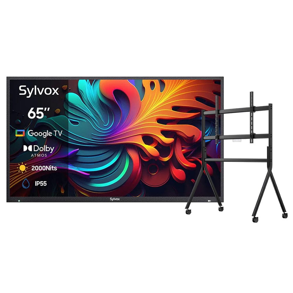 TV+Rolling TV Cart