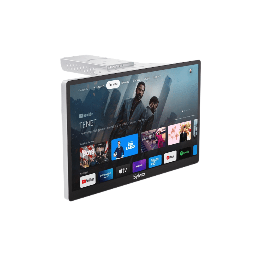 Sylvox 15.6" Under Counter TV For Home and On-The-Go