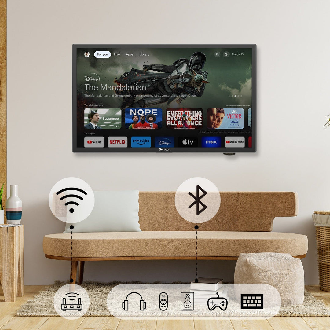 24-inch Smart RV TV 12 Volt (Google TV) - Vehicle Series