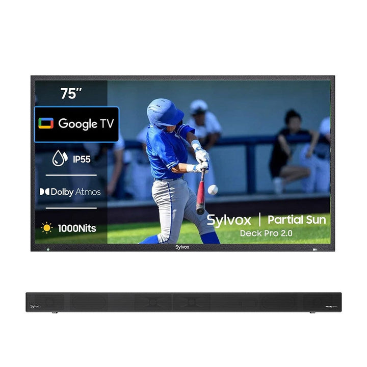 تلفزيون خارجي 75 بوصة (Google TV) - موديل Deck Pro 3.0 لعام 2026