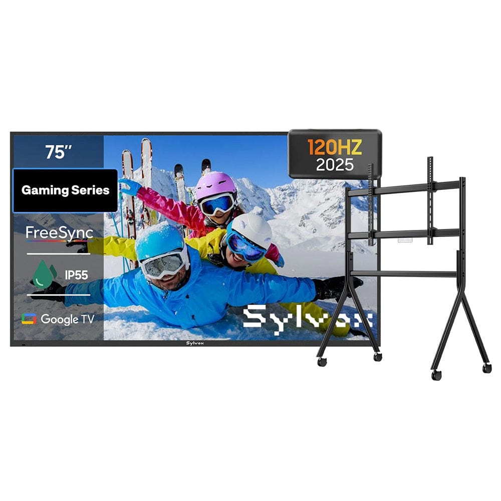 TV+Rolling TV Cart