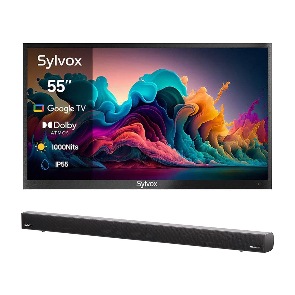 تلفزيون خارجي QLED متطور 55 بوصة (Google TV) - Deck Pro QLED 3.0 لعام 2026