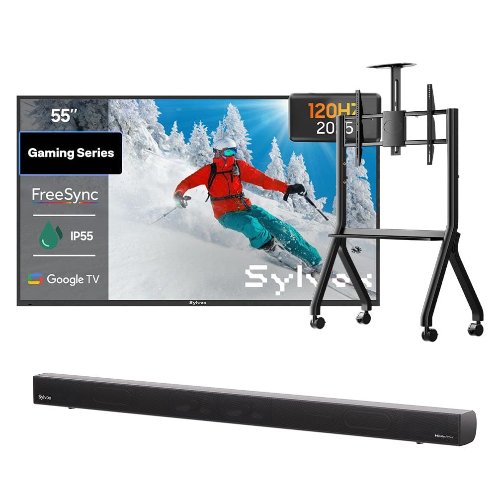 Waterproof Outdoor TV 55 inches - Gaming Series 2026 (120HZ)