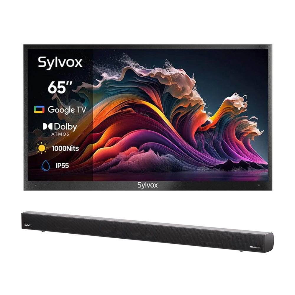 تلفزيون خارجي QLED متطور 65 بوصة (Google TV) - Deck Pro QLED 3.0 لعام 2026