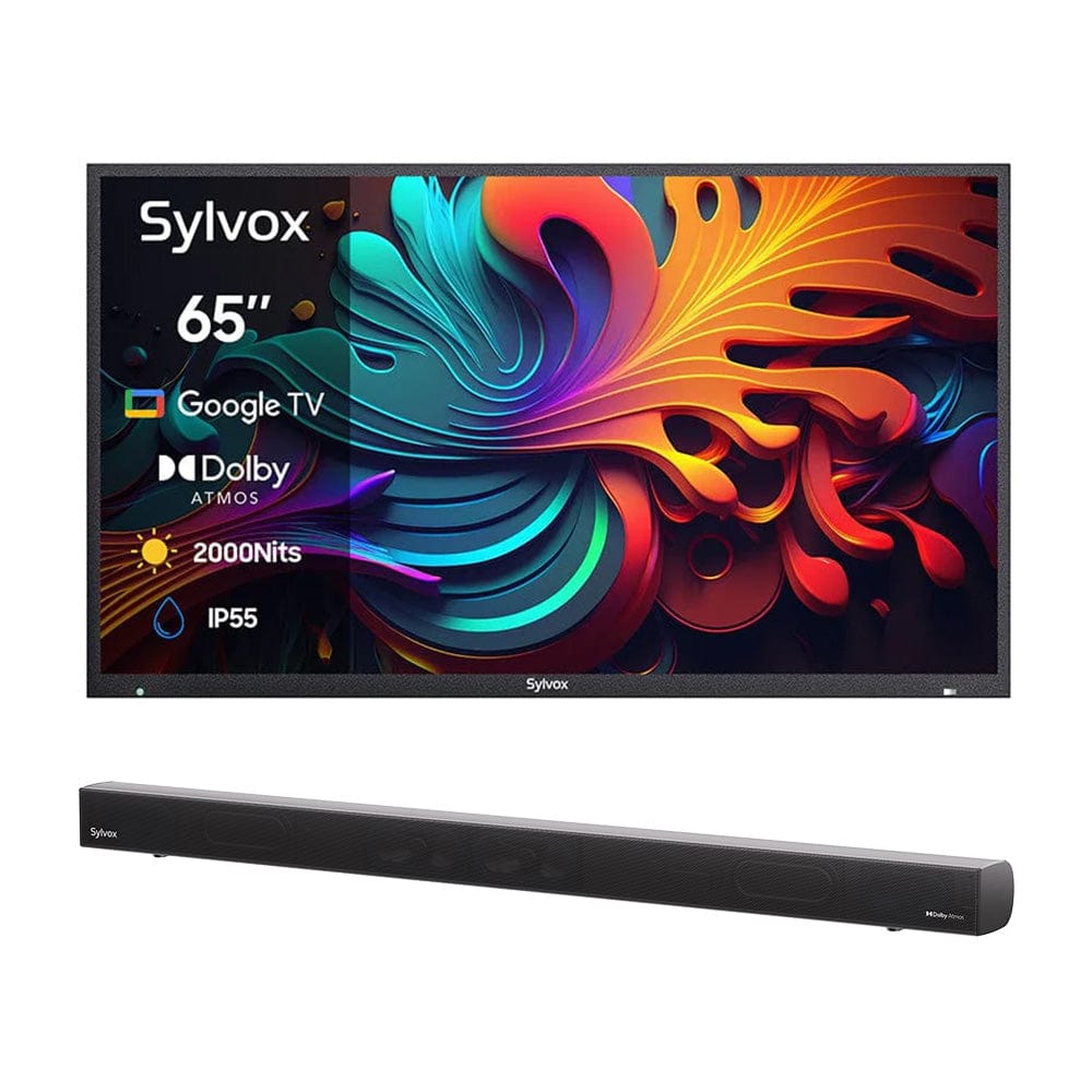 تلفزيون خارجي QLED فاخر 65 بوصة (Google TV) - سلسلة Pool Pro QLED 2.0 لعام 2026
