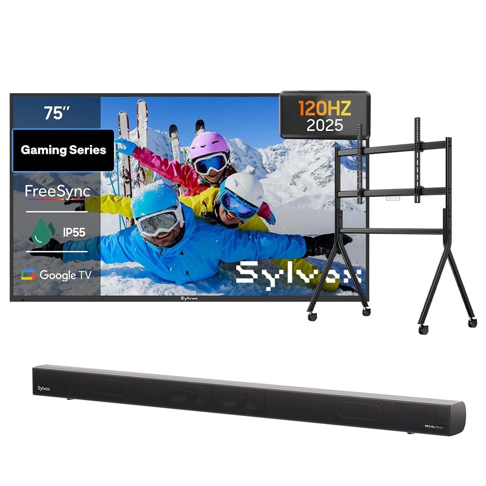 Waterproof Outdoor TV 75 inches - Gaming Series 2026 (120HZ)