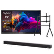 تلفزيون خارجي QLED متطور 75 بوصة (Google TV) - Deck Pro QLED 3.0 لعام 2026
