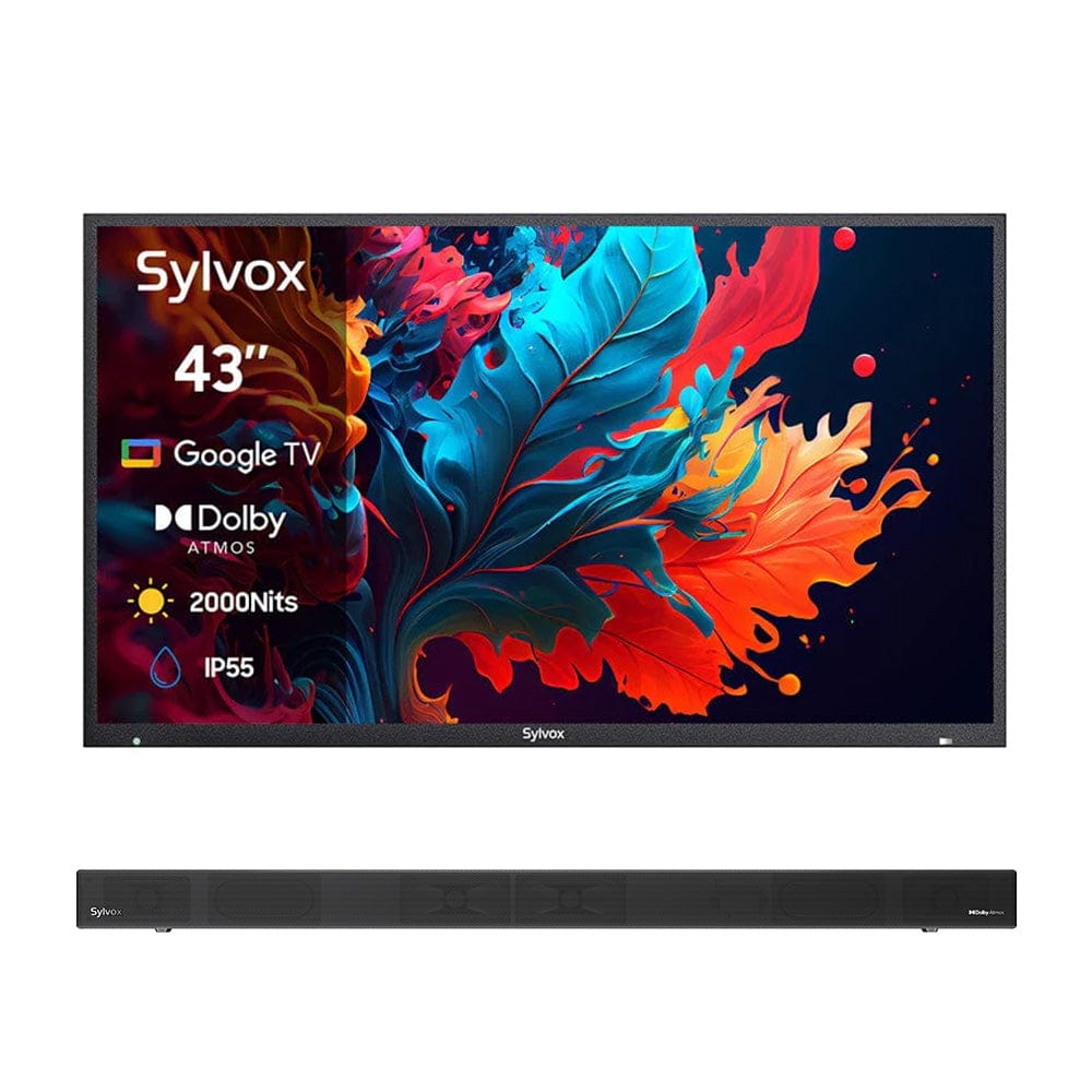 تلفزيون خارجي QLED فاخر 43 بوصة (Google TV) - سلسلة Pool Pro QLED 2.0 لعام 2026