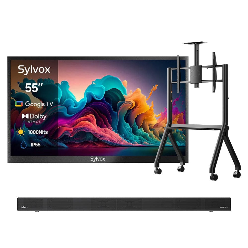 تلفزيون خارجي QLED متطور 55 بوصة (Google TV) - Deck Pro QLED 3.0 لعام 2026