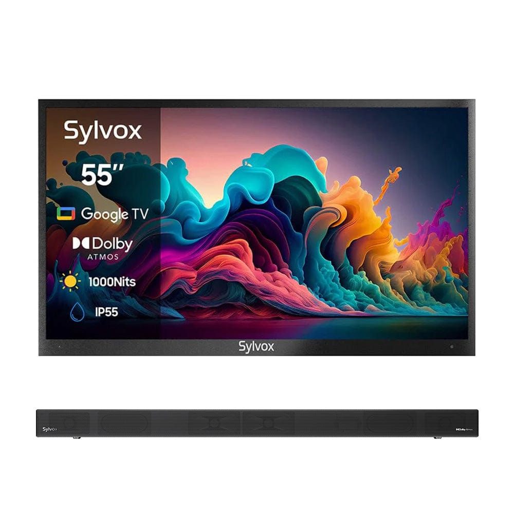 تلفزيون خارجي QLED متطور 55 بوصة (Google TV) - Deck Pro QLED 3.0 لعام 2026