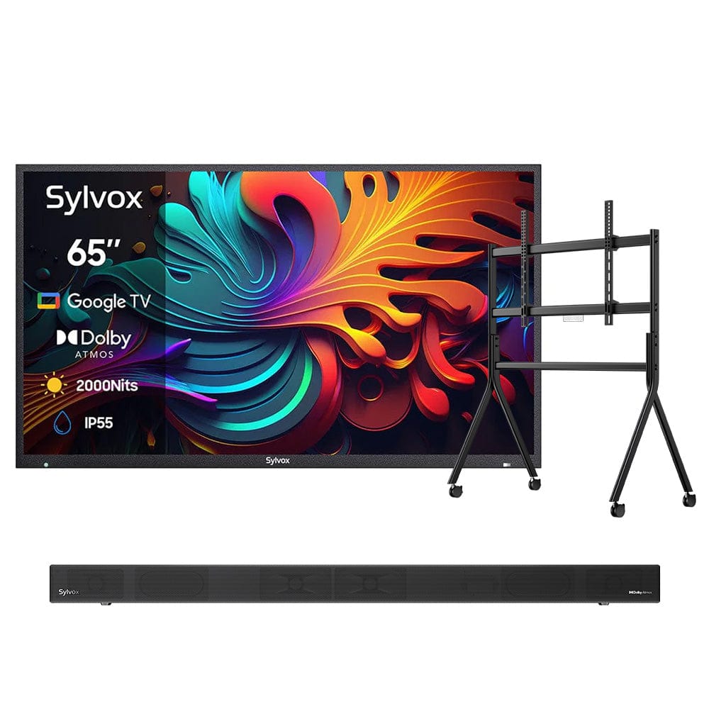 تلفزيون خارجي QLED فاخر 65 بوصة (Google TV) - سلسلة Pool Pro QLED 2.0 لعام 2026