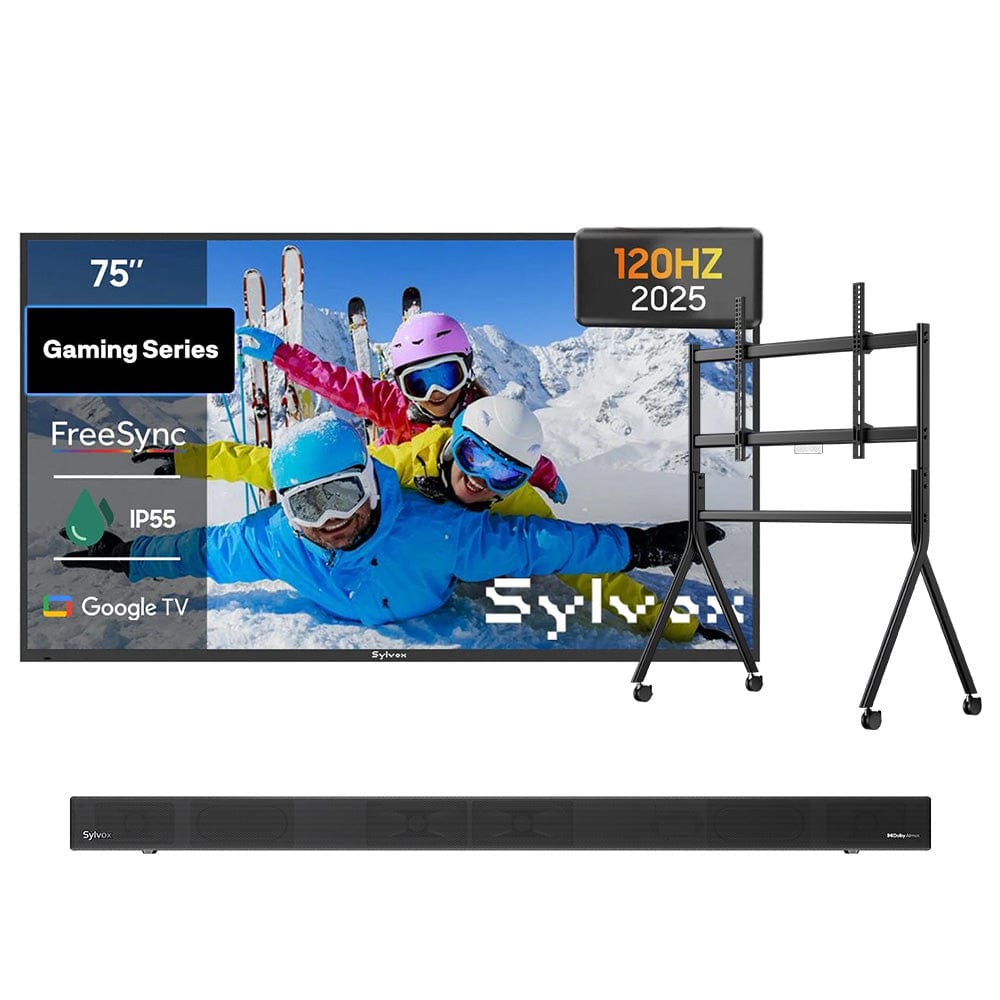 Waterproof Outdoor TV 75 inches - Gaming Series 2026 (120HZ)