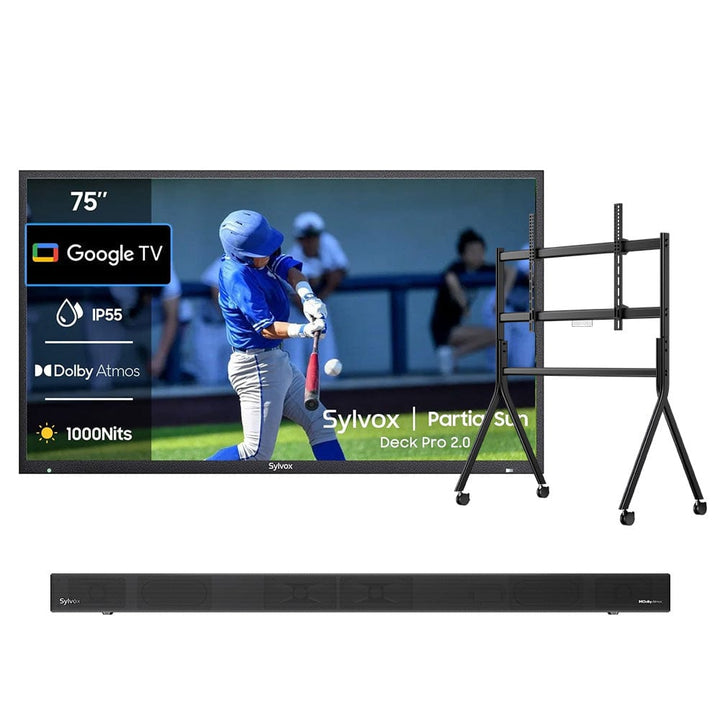 تلفزيون خارجي 75 بوصة (Google TV) - موديل Deck Pro 3.0 لعام 2026