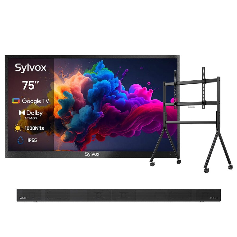 تلفزيون خارجي QLED متطور 75 بوصة (Google TV) - Deck Pro QLED 3.0 لعام 2026