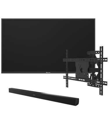 TV + Wall Mount + Speaker