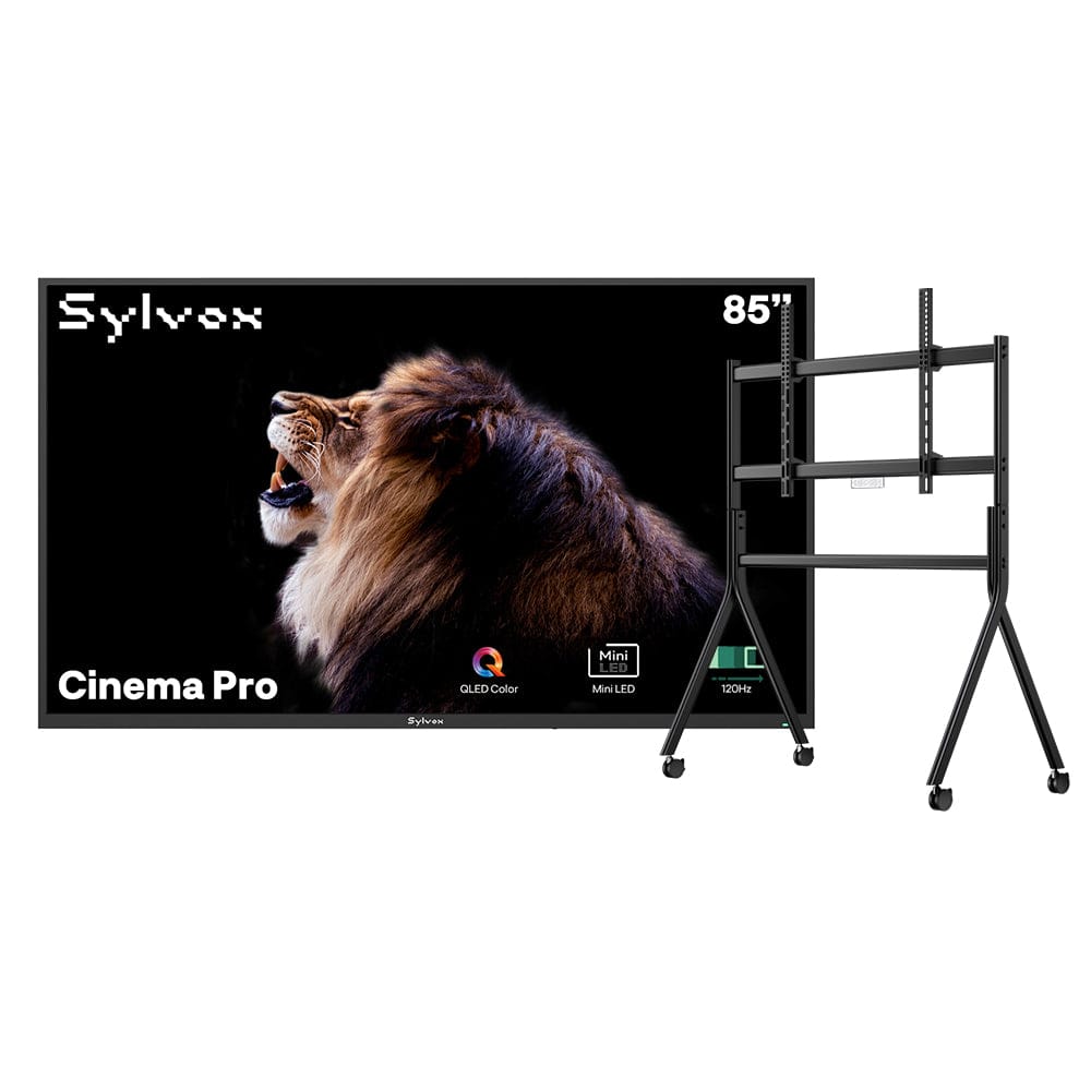 Sylvox Cinema Pro تلفزيون خارجي Helio QLED مقاس 65 بوصة (3500 نيت، 120HZ)