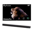 Sylvox Cinema Pro تلفزيون خارجي Helio QLED مقاس 65 بوصة (3500 نيت، 120HZ)
