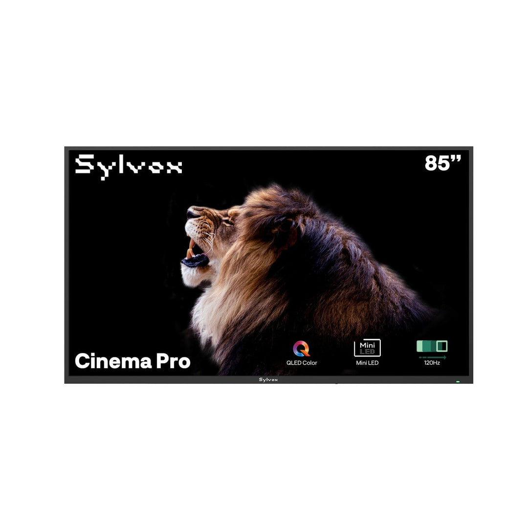 Sylvox Cinema Pro تلفزيون خارجي Helio QLED مقاس 65 بوصة (3500 نيت، 120HZ)